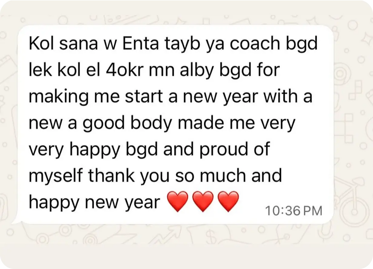 Customer testimonial